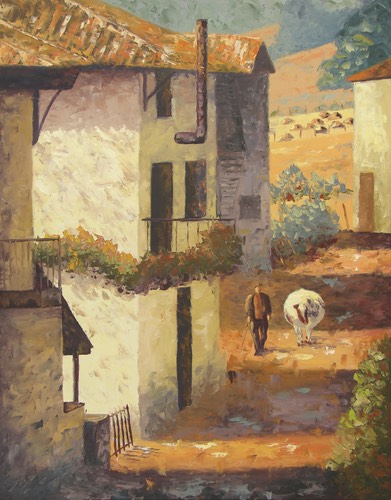 La traite du matin